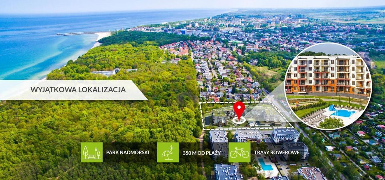 Apartament Z Basenem Laura Polanki Park Leilighet Kołobrzeg Eksteriør bilde